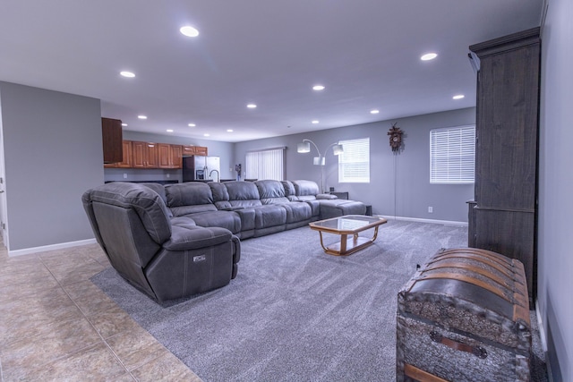 7700 N Ballew Rd, Hallsville, MO 65255 - living room featuring recessed lighting