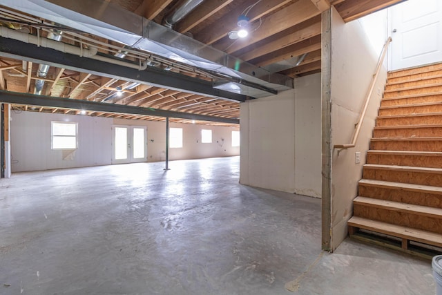 7700 N Ballew Rd, Hallsville, MO 65255 - basement with stairway