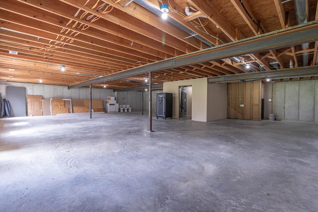 7700 N Ballew Rd, Hallsville, MO 65255 - view of unfinished basement
