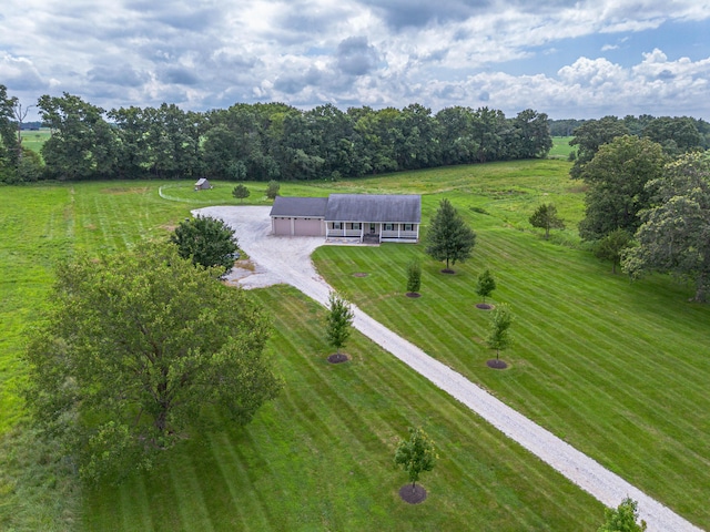 7700 N Ballew Rd, Hallsville, MO 65255 - overview of rural landscape