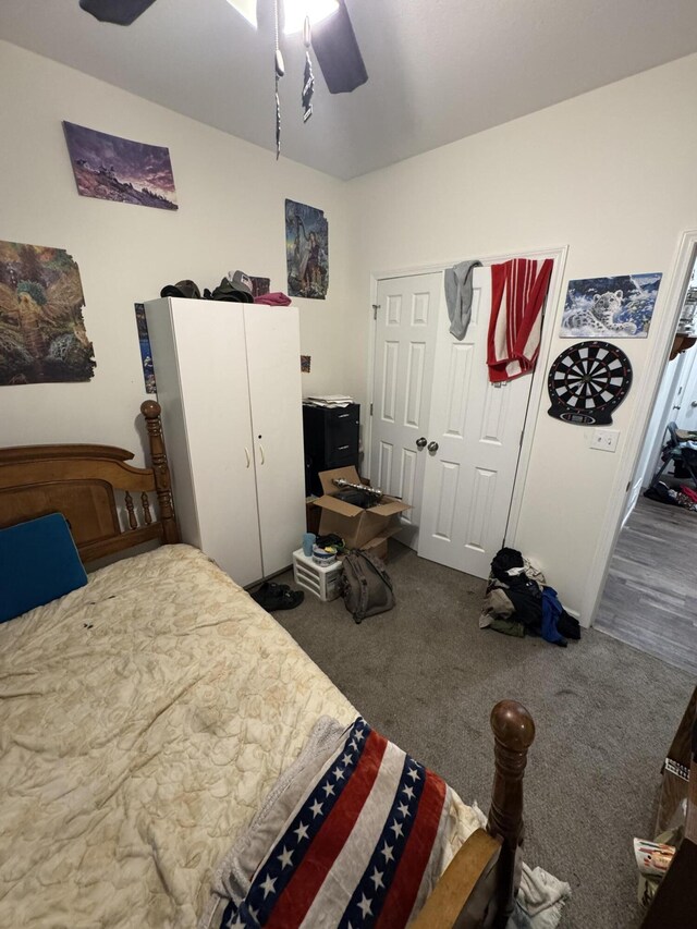 200 W Lakeview Ave, Centralia, MO 65240 - bedroom featuring carpet floors and ceiling fan
