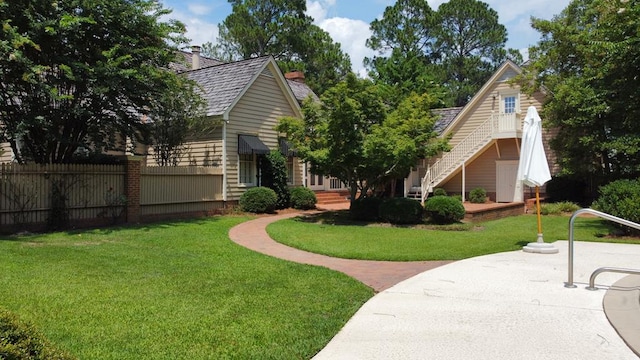 302 W 26th St, Tifton, GA 31794 - view of yard featuring stairs