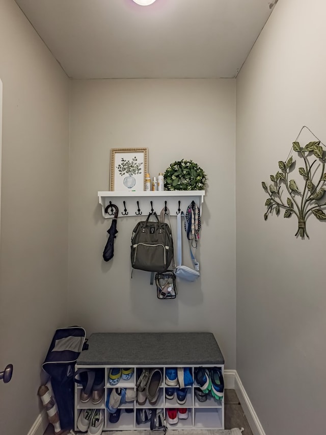 114 Creole Ct, Fitzgerald, GA 31750 - mudroom featuring baseboards and tile patterned flooring