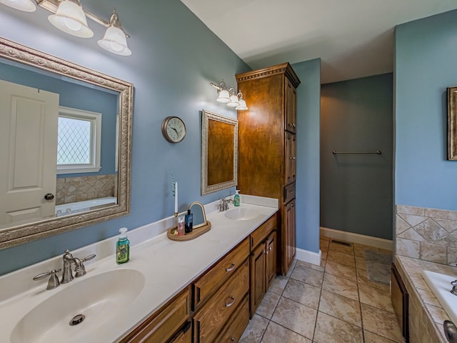 114 Creole Ct, Fitzgerald, GA 31750 - bathroom with double vanity and a bath