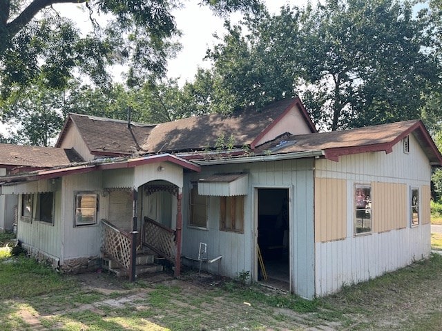 view of bungalow