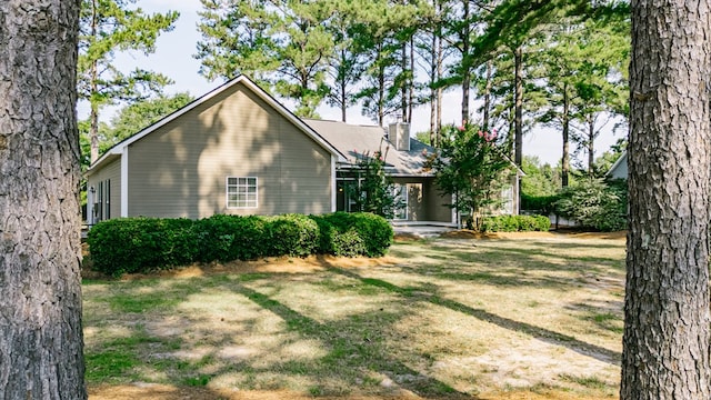 218 Sutton Rd, Tifton, GA 31794 - view of front of property featuring a chimney and a front yard