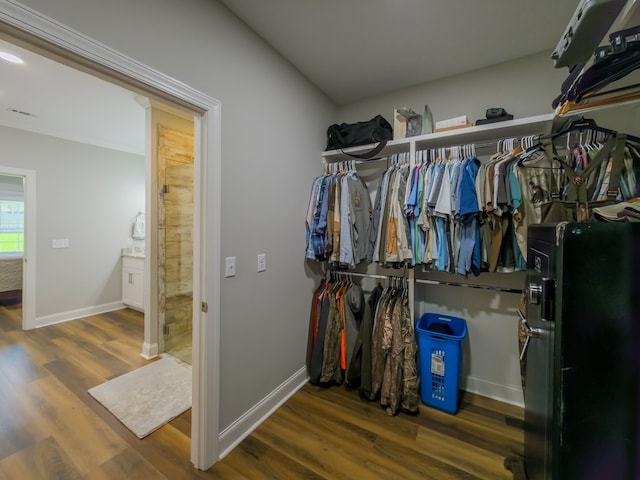 105 Planters Row, Tifton, GA 31793 - walk in closet featuring wood finished floors