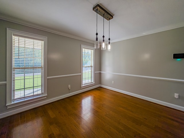 34 Alan Ln, Tifton, GA 31793 - unfurnished room with ornamental molding, wood finished floors, and baseboards