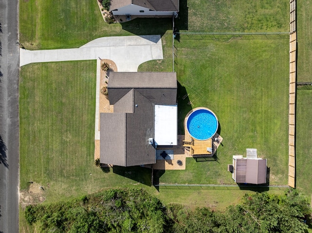 34 Alan Ln, Tifton, GA 31793 - aerial view of a pool area