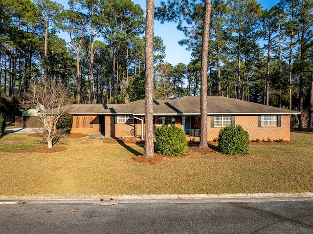 1447 Davis Ave, Tifton, GA 31794 - single story home with brick siding and a front lawn