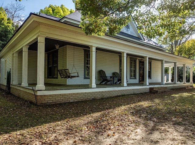 64 Palmetta Rd, Tifton, GA 31794 - rear view of property with covered porch