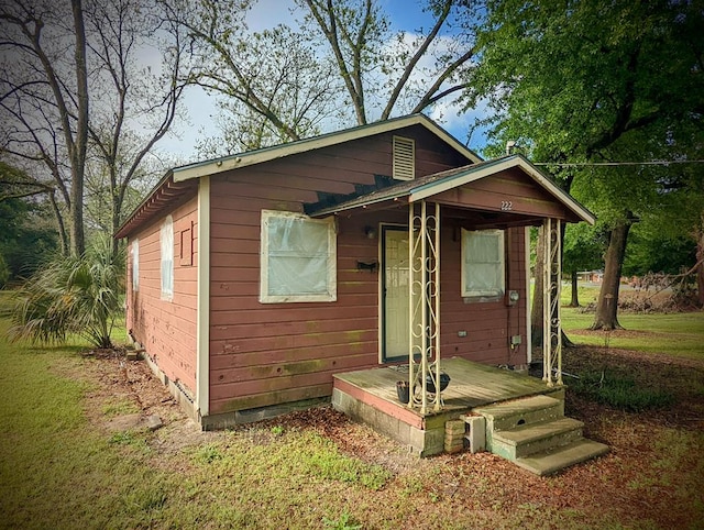 view of bungalow
