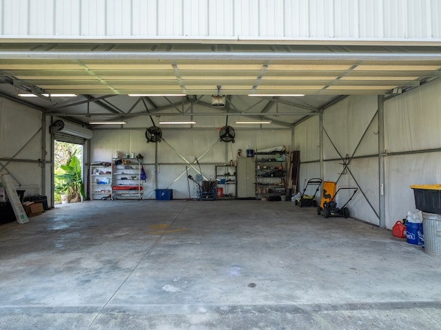86 Owen Medford Rd, Lenox, GA 31637 - garage with a garage door opener