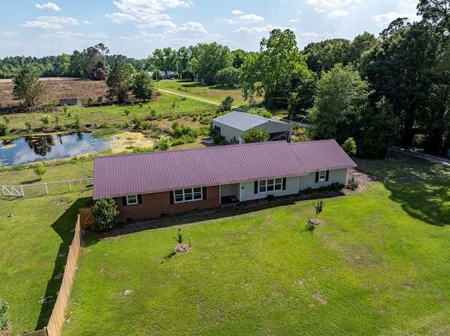 86 Owen Medford Rd, Lenox, GA 31637 - birds eye view of property with a water view