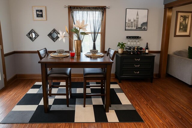 2211 Greenoch Ave, Albany, GA 31721 - dining room featuring wood finished floors