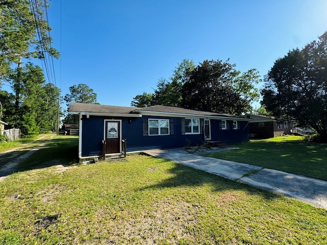 106 Pendley St, Sylvester, GA 31791 - ranch-style house with a front yard