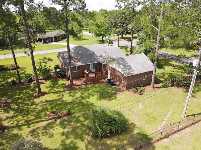109 Preston Dr, Fitzgerald, GA 31750 - aerial view of property and surrounding area featuring a tree filled landscape