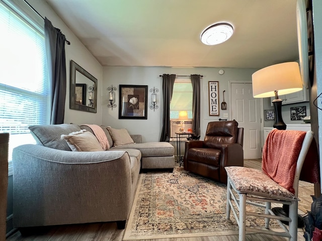 116 Branch Dr, Fitzgerald, GA 31750 - living area featuring healthy amount of natural light and wood finished floors