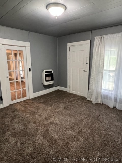 interior space featuring carpet floors