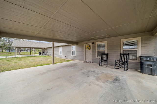 view of patio / terrace