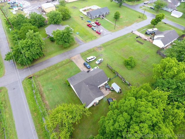 view of aerial view