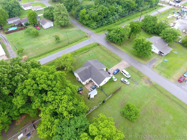 view of drone / aerial view