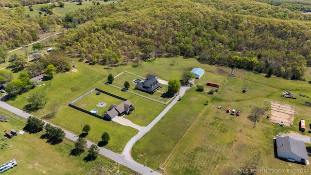 view of birds eye view of property