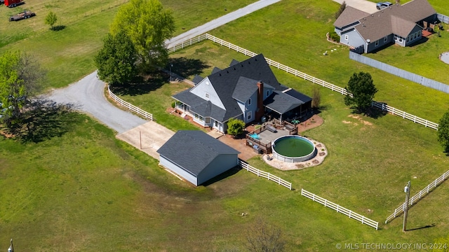 view of birds eye view of property