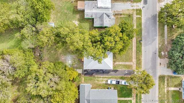 view of aerial view