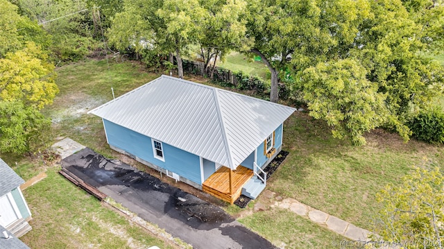 view of drone / aerial view