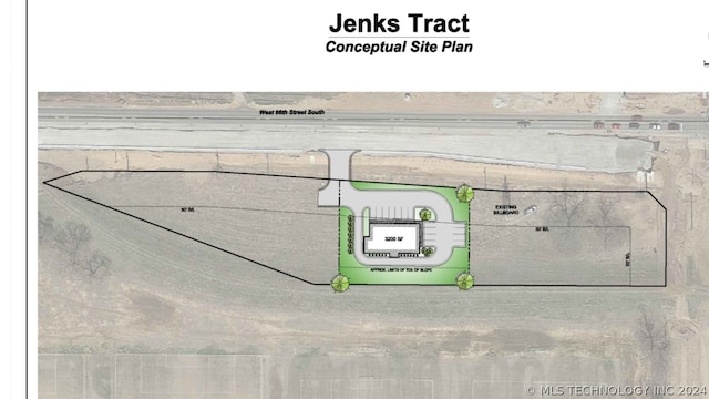 2100 W Main St, Jenks OK, 74037 land for sale