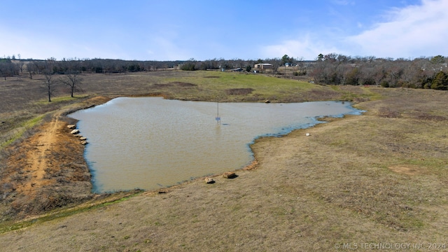 view of property view of water