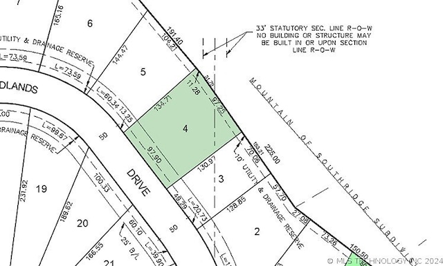 565 Woodlands Dr, Tahlequah OK, 74464 land for sale