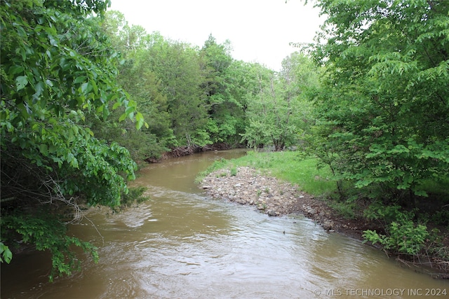 view of water feature