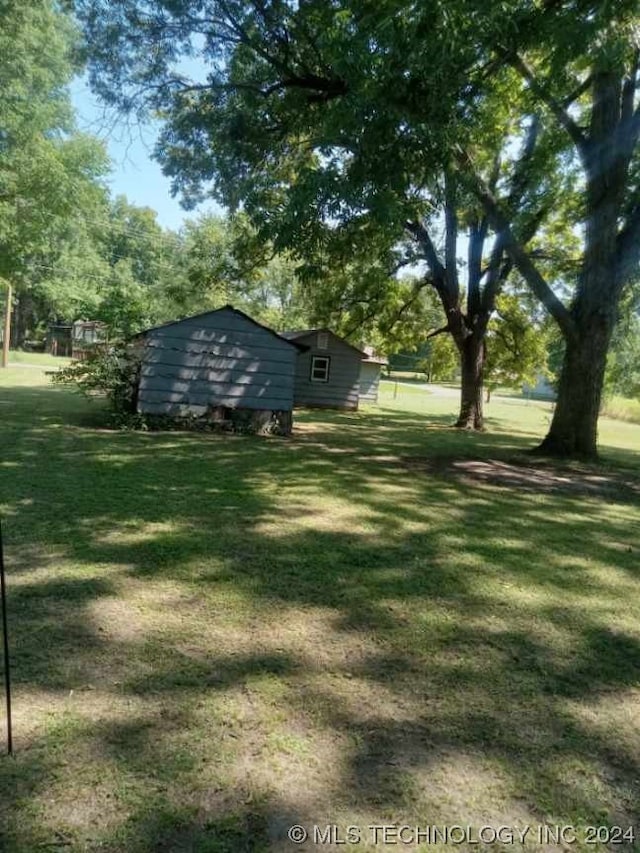 view of yard