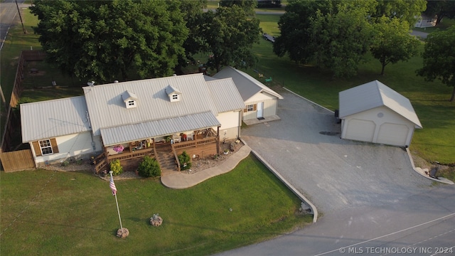 view of birds eye view of property