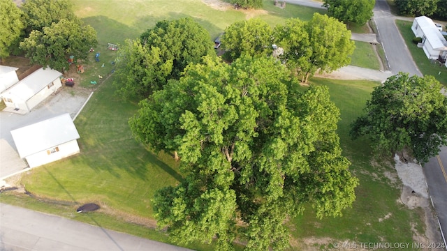 view of aerial view