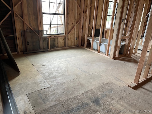 miscellaneous room with a wealth of natural light