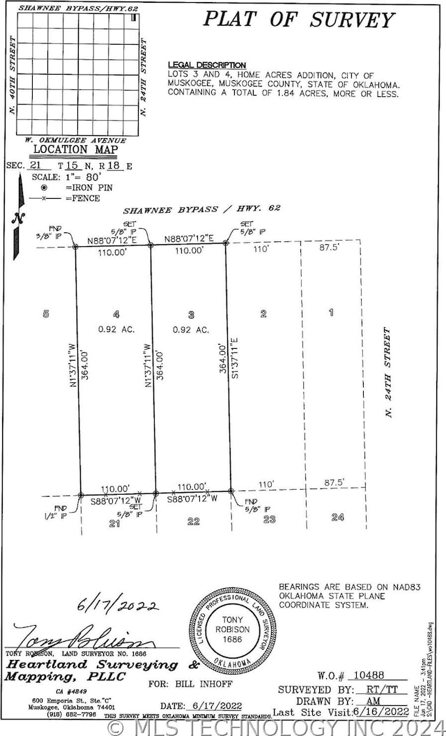 Listing photo 2 for 2500 W Shawnee St, Muskogee OK 74401