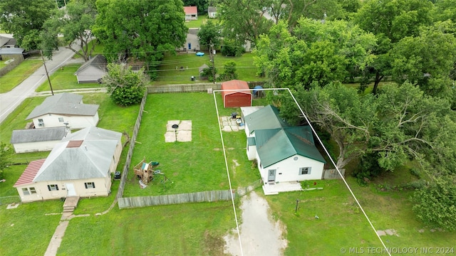 aerial view