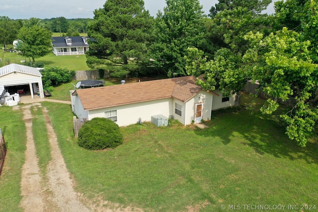 view of drone / aerial view