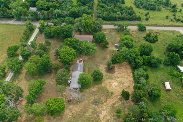 view of aerial view