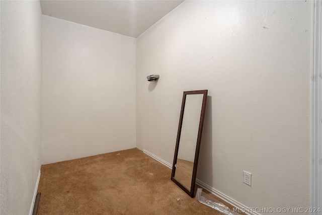 empty room with carpet floors