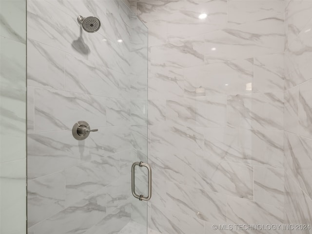 details with walk in shower