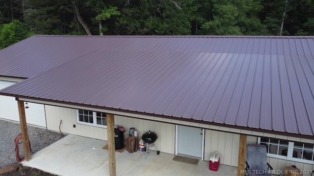 exterior space featuring a patio area