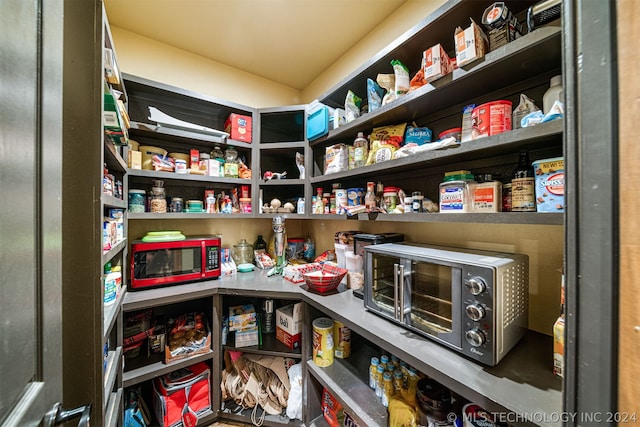 view of pantry