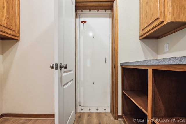 1805 College Park Rd, Claremore, OK 74017 - interior space featuring wood finished floors and baseboards