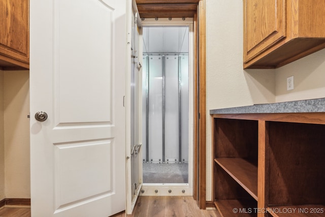 1805 College Park Rd, Claremore, OK 74017 - bathroom with wood finished floors