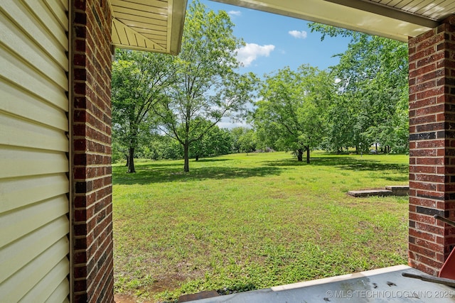 1805 College Park Rd, Claremore, OK 74017 - view of grassy yard with view of scattered trees