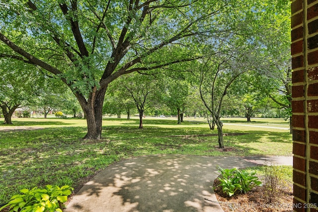 1805 College Park Rd, Claremore, OK 74017 - view of green lawn with view of scattered trees